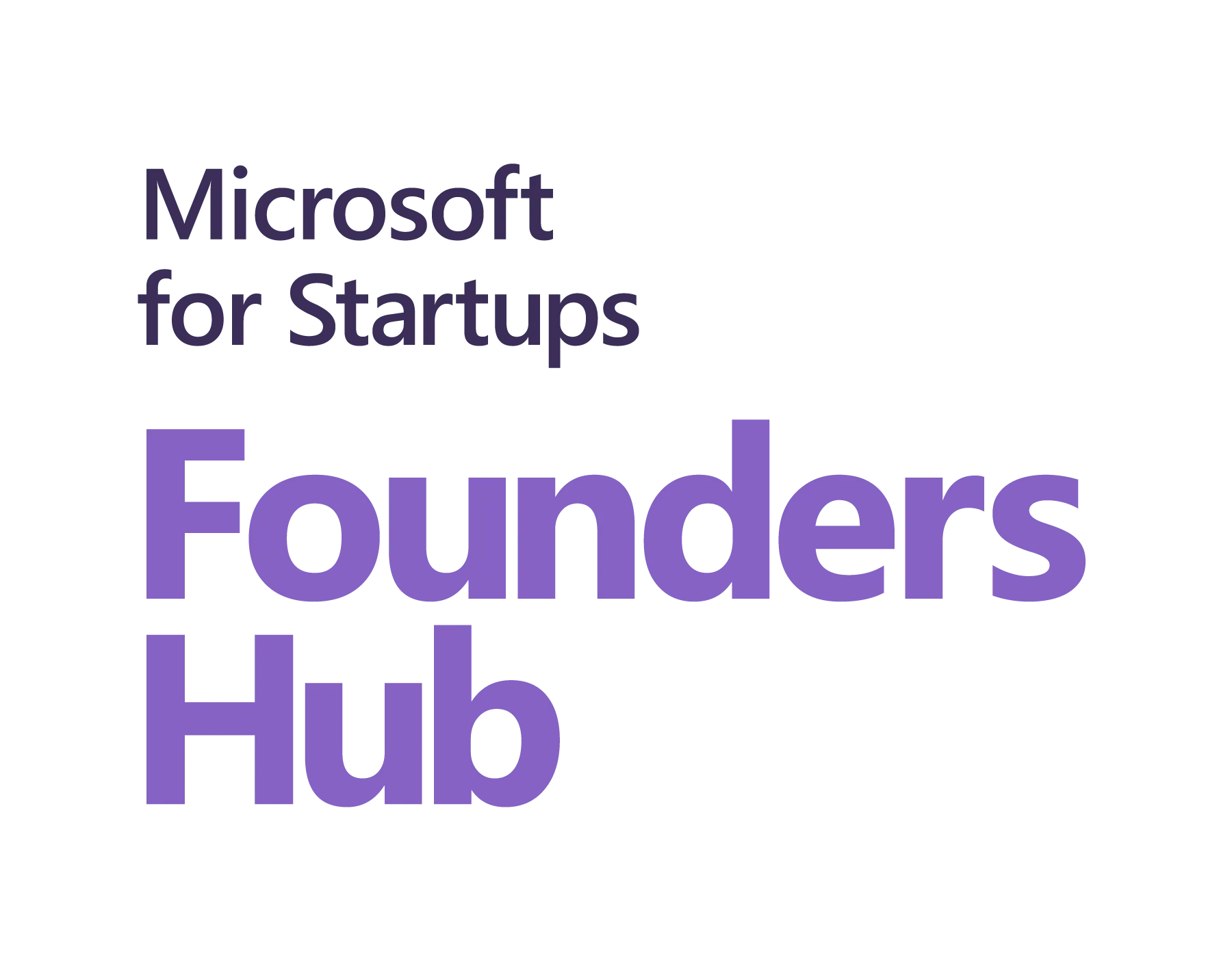 Proud partner of Microsoft Founders Hub